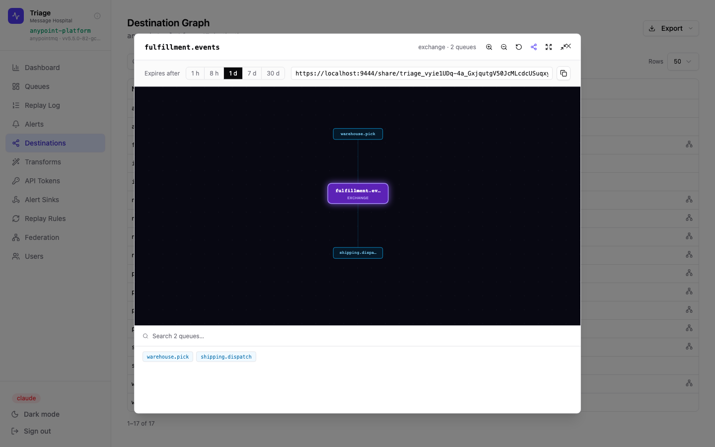 Share link generated